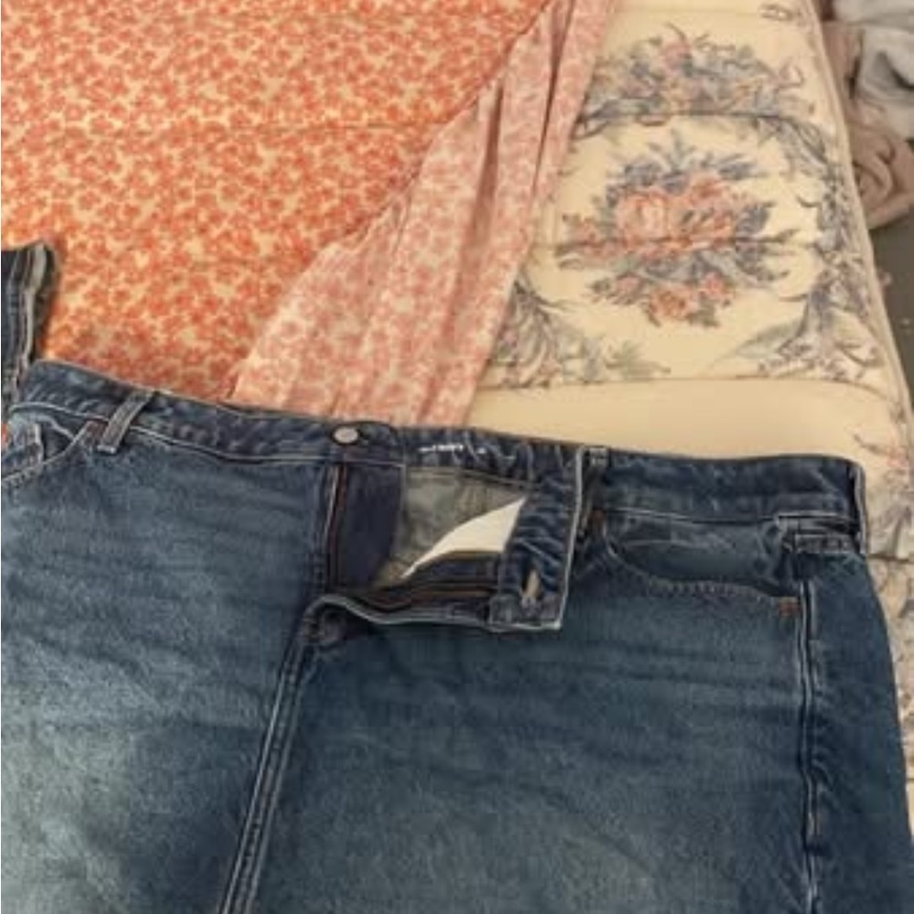 Old Navy Blue Maxi Skirt